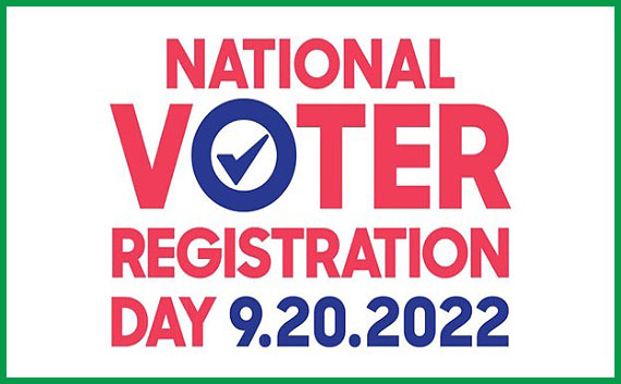 National Voter Registration Day!